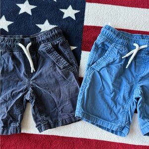 Stylish Kids Navy and Blue Shorts Set